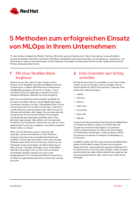 Top 5 ways to implement MLOps successfully in your organization